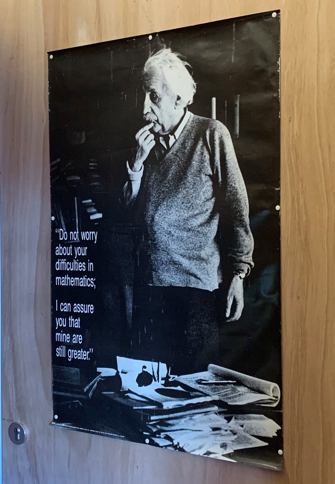 Poster van Albert Einstein